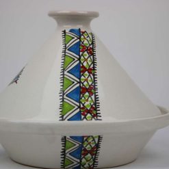 2 piece Dinner set Stoneware Ceramics Handmade Margoum