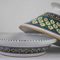 35-Piece Handmade Ceramic Kitchen Set – Liweza Green Theme 9 35-Piece Handmade Ceramic Kitchen Set – Liweza Green Theme 9