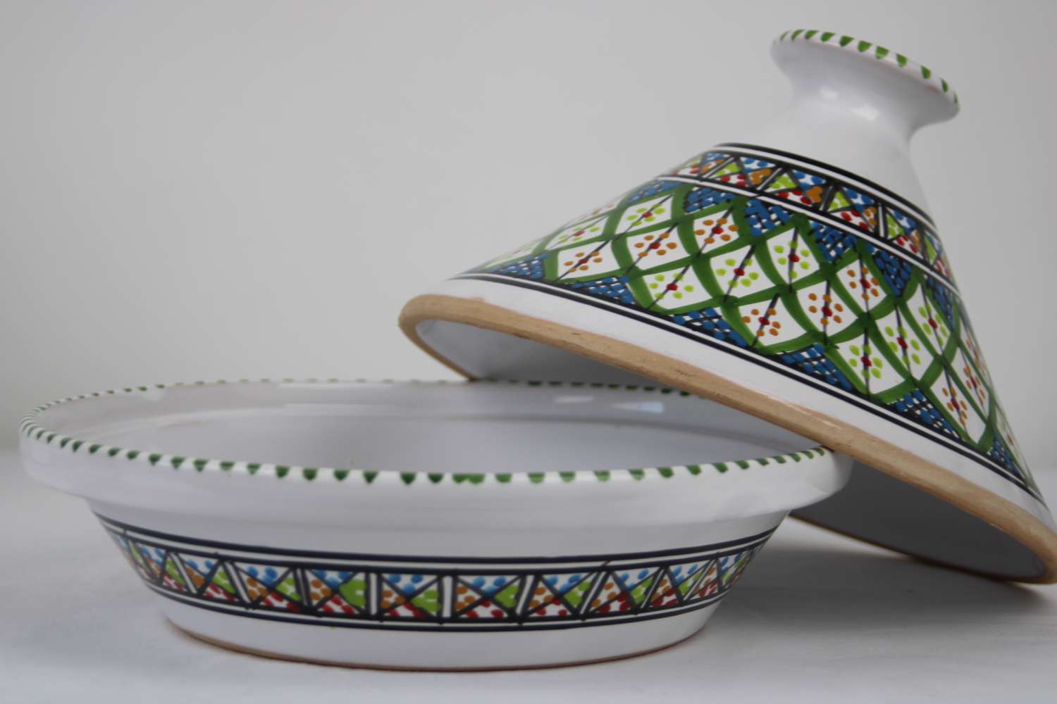 35-Piece Handmade Ceramic Kitchen Set – Liweza Green Theme 35-Piece Handmade Ceramic Kitchen Set – Liweza Green Theme