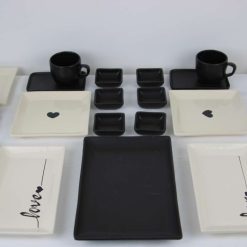 27 piece Dinner Set Stoneware Ceramics Handmade Love 5 27 piece Dinner Set Stoneware Ceramics Handmade Love 5