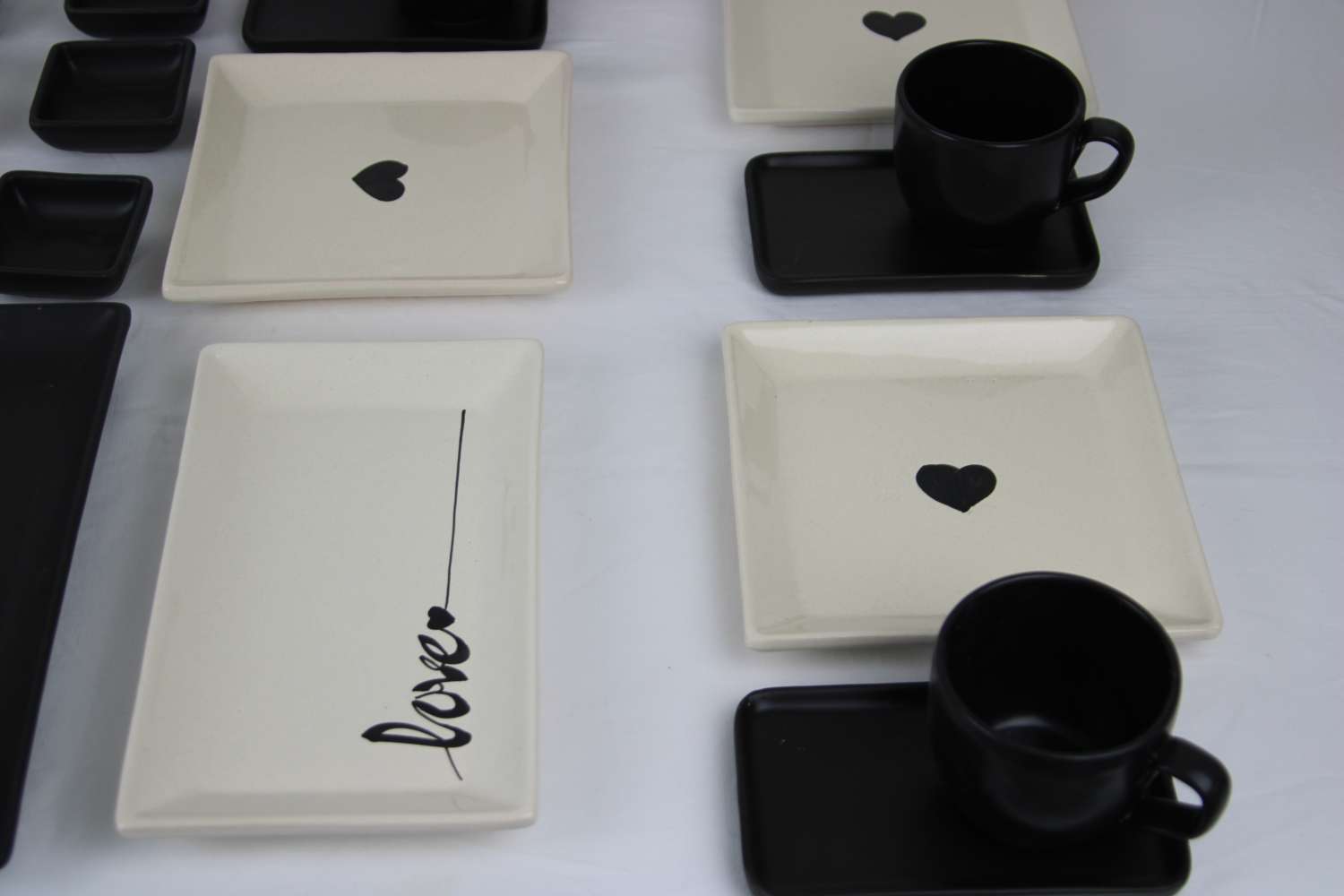 27 piece Dinner Set Stoneware Ceramics Handmade Love 27 piece Dinner Set Stoneware Ceramics Handmade Love