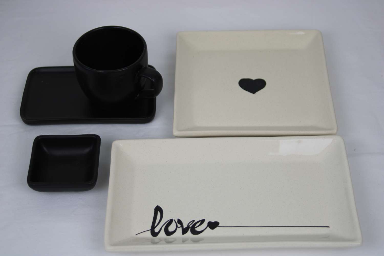 27 piece Dinner Set Stoneware Ceramics Handmade Love 27 piece Dinner Set Stoneware Ceramics Handmade Love