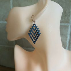 Diamond Shaped Geometric Earrings