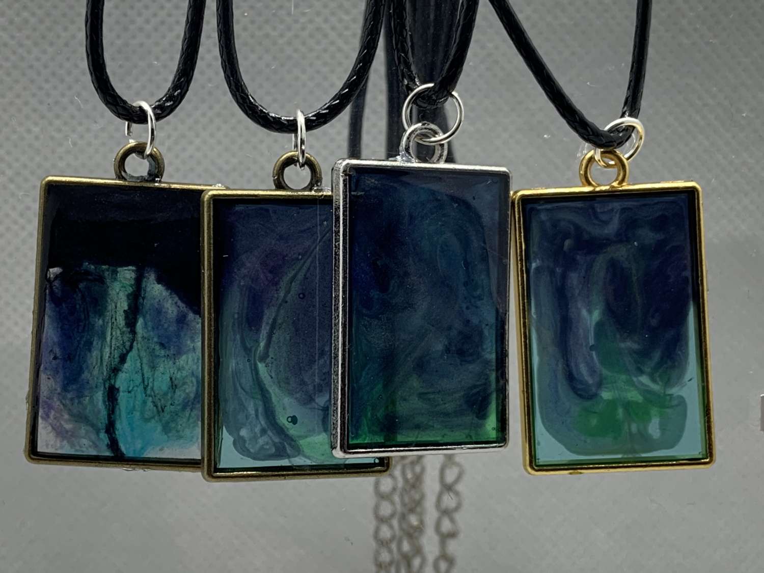 Night sky resin necklace Night sky resin necklace