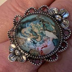 Northern lights adjustable ring