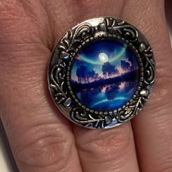 Northern lights adjustable ring 8