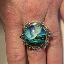 Northern lights adjustable ring 9