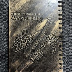 Handmade Music Hardback Notebook (04) 3 Handmade Music Hardback Notebook (04) 3