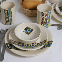 24 piece Dinner Set Stoneware Ceramics Handmade Margoum 15 24 piece Dinner Set Stoneware Ceramics Handmade Margoum 15