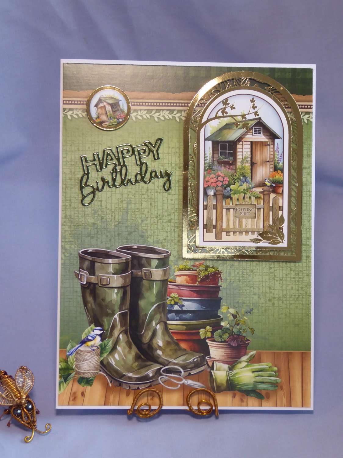 Potting Shed Birthday Card Potting Shed Birthday Card