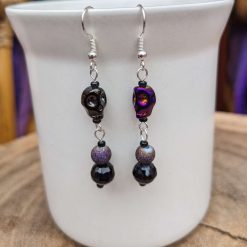 Multo layer Skull necklace & earrings 1 Multo layer Skull necklace & earrings 1