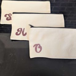 Personalised pencil case/ make-up bag