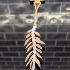 Rose Gold sun catcher with Rose quartz crystals