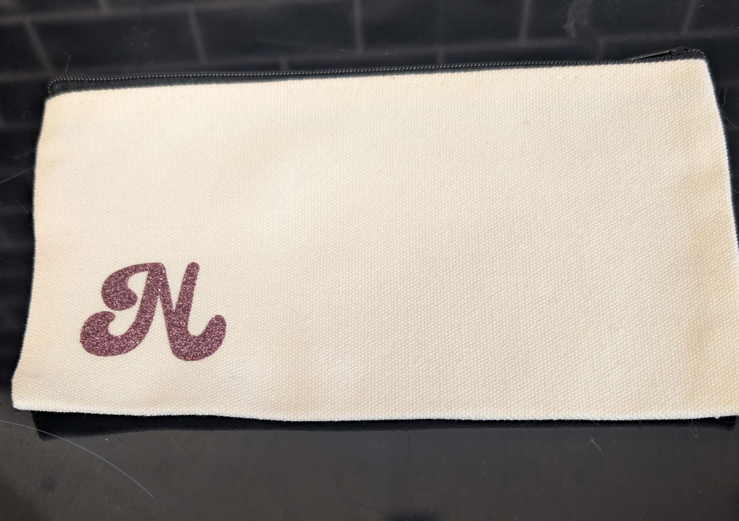 Personalised pencil case/ make-up bag Personalised pencil case/ make-up bag