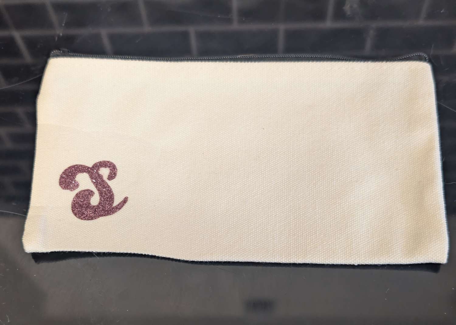 Personalised pencil case/ make-up bag Personalised pencil case/ make-up bag