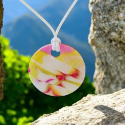 Round Pink Pendant