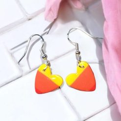 Heart Drop Earrings