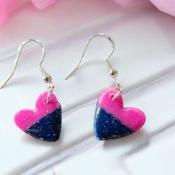 Heart Drop Earrings