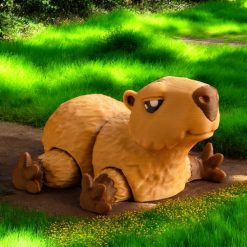 Adorable Articlaued Capybara | Desk Toy | Keychain | Sensory | Fidget Toy | MMMini | MatMire 2