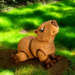 Adorable Articlaued Capybara | Desk Toy | Keychain | Sensory | Fidget Toy | MMMini | MatMire 3