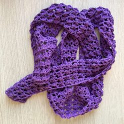Scarf - 3D Shell - Royal Purple 7 Scarf - 3D Shell - Royal Purple 7