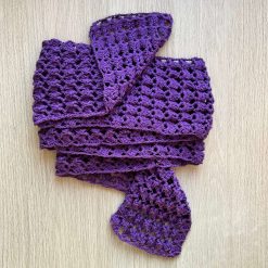 Scarf - 3D Shell - Royal Purple 5 Scarf - 3D Shell - Royal Purple 5