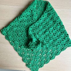 Wrap - Crochet - Fern Green - Cotton 3 Wrap - Crochet - Fern Green - Cotton 3