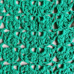 Wrap - Crochet - Fern Green - Cotton 1 Wrap - Crochet - Fern Green - Cotton 1