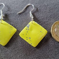 Lime Drop Earrings 1