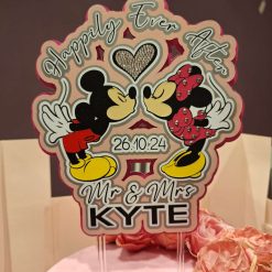Mickey & Minnie Cake Topper Design