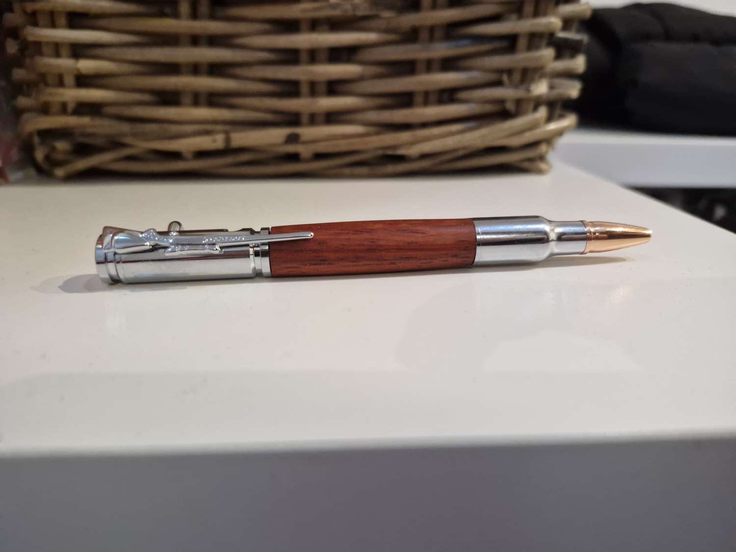 Bolt action bullet pen. Bolt action bullet pen.