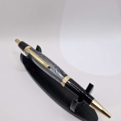 Cobalt blue push pen