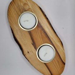 Yew t-light holder 2 Yew t-light holder 2