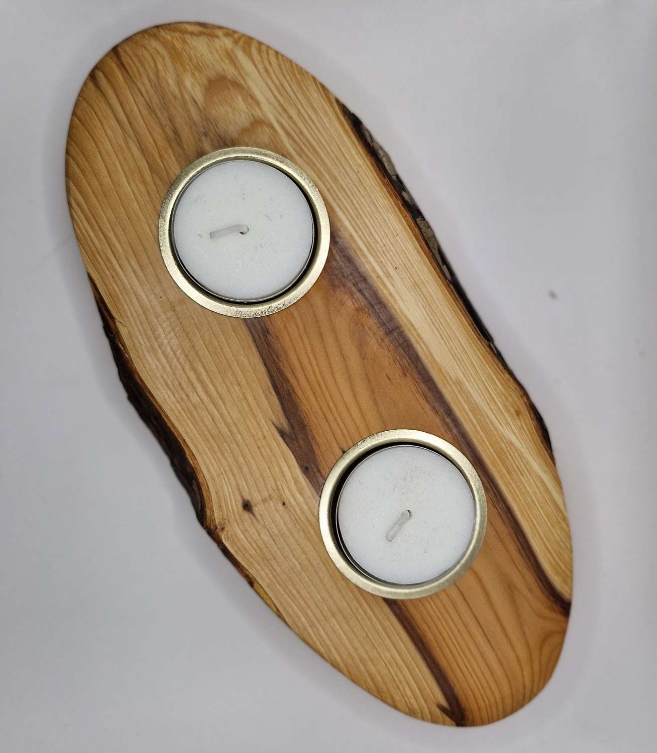 Yew t-light holder Yew t-light holder