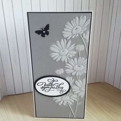 Sympathy Card - Daisy Meadow