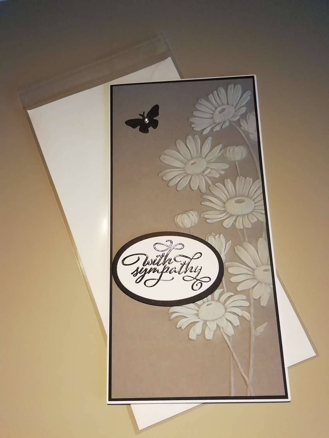 Sympathy Card - Daisy Meadow Sympathy Card - Daisy Meadow