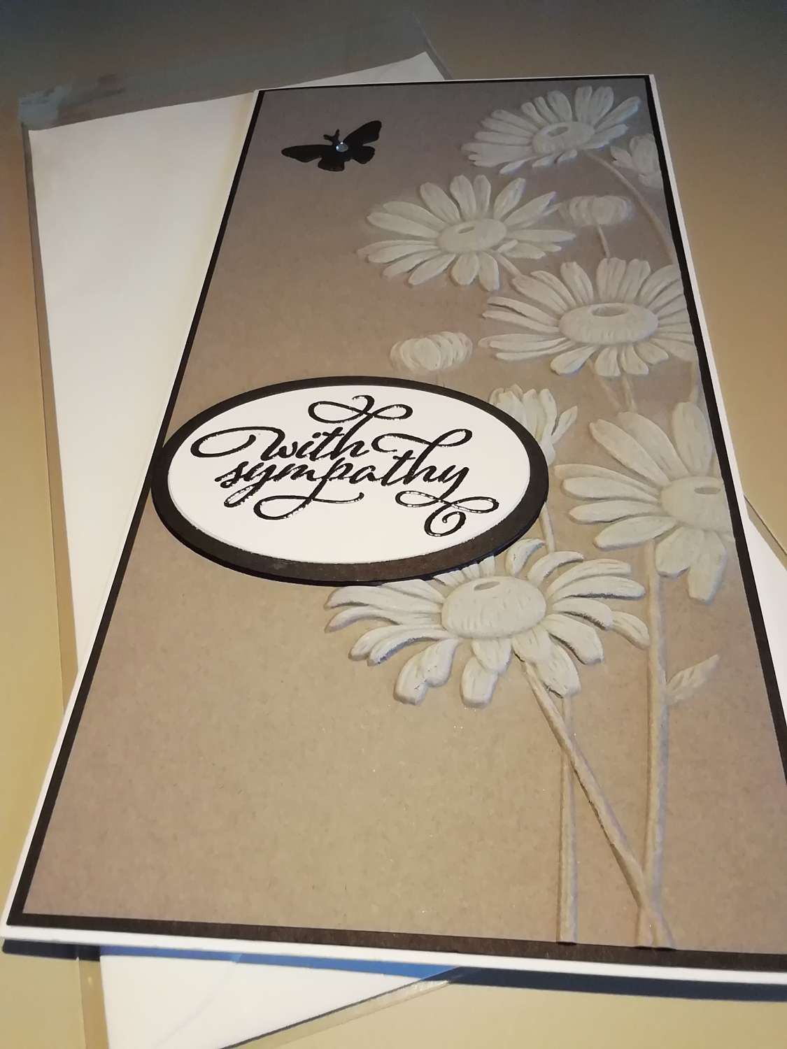 Sympathy Card - Daisy Meadow Sympathy Card - Daisy Meadow