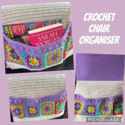 Handmade Crochet Chair Organiser