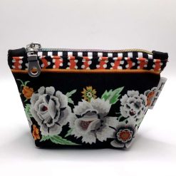A Mini Velvet Flowered bag (Black) 3 A Mini Velvet Flowered bag (Black) 7