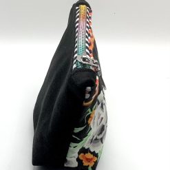 A Mini Velvet Flowered bag (Black) 2 A Mini Velvet Flowered bag (Black) 6