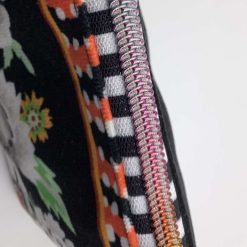 A Mini Velvet Flowered bag (Black) 1 A Mini Velvet Flowered bag (Black) 5