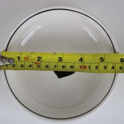 6 piece sauce Plate set Stoneware Ceramics Handmade Love 5
