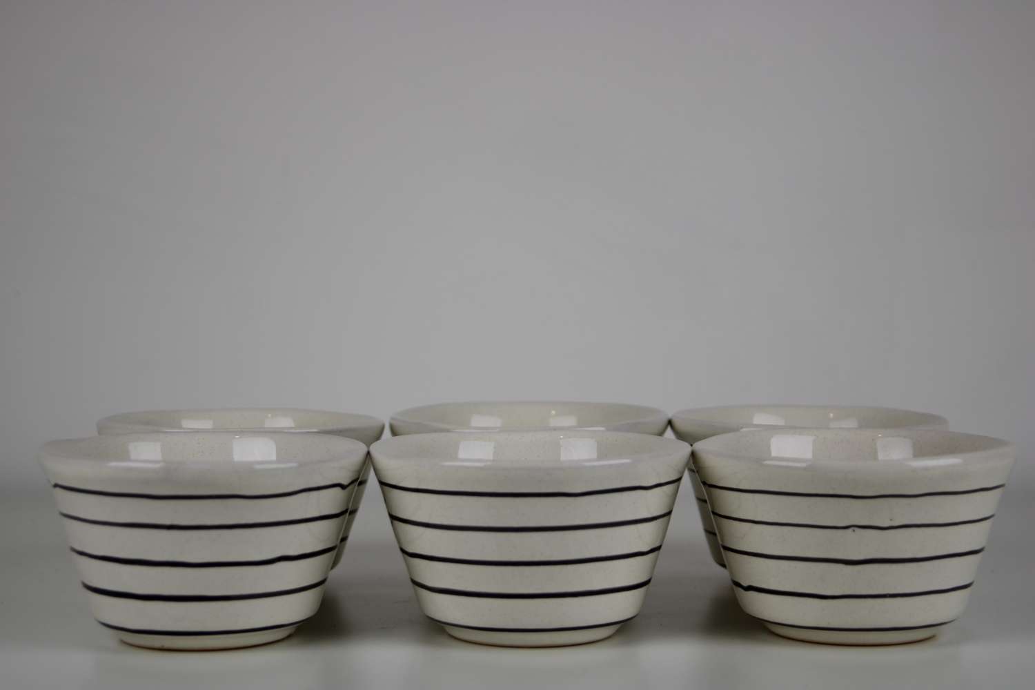 6 piece Bowl set Stoneware Ceramics Handmade Love 6 piece Bowl set Stoneware Ceramics Handmade Love