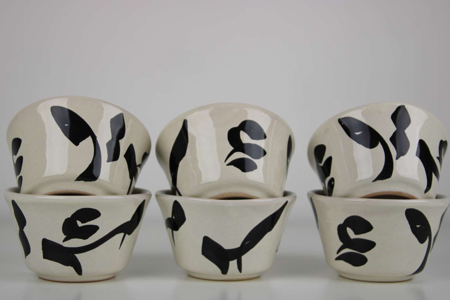 6 piece Bowl set Stoneware Ceramics Handmade Arabica 6 piece Bowl set Stoneware Ceramics Handmade Arabica