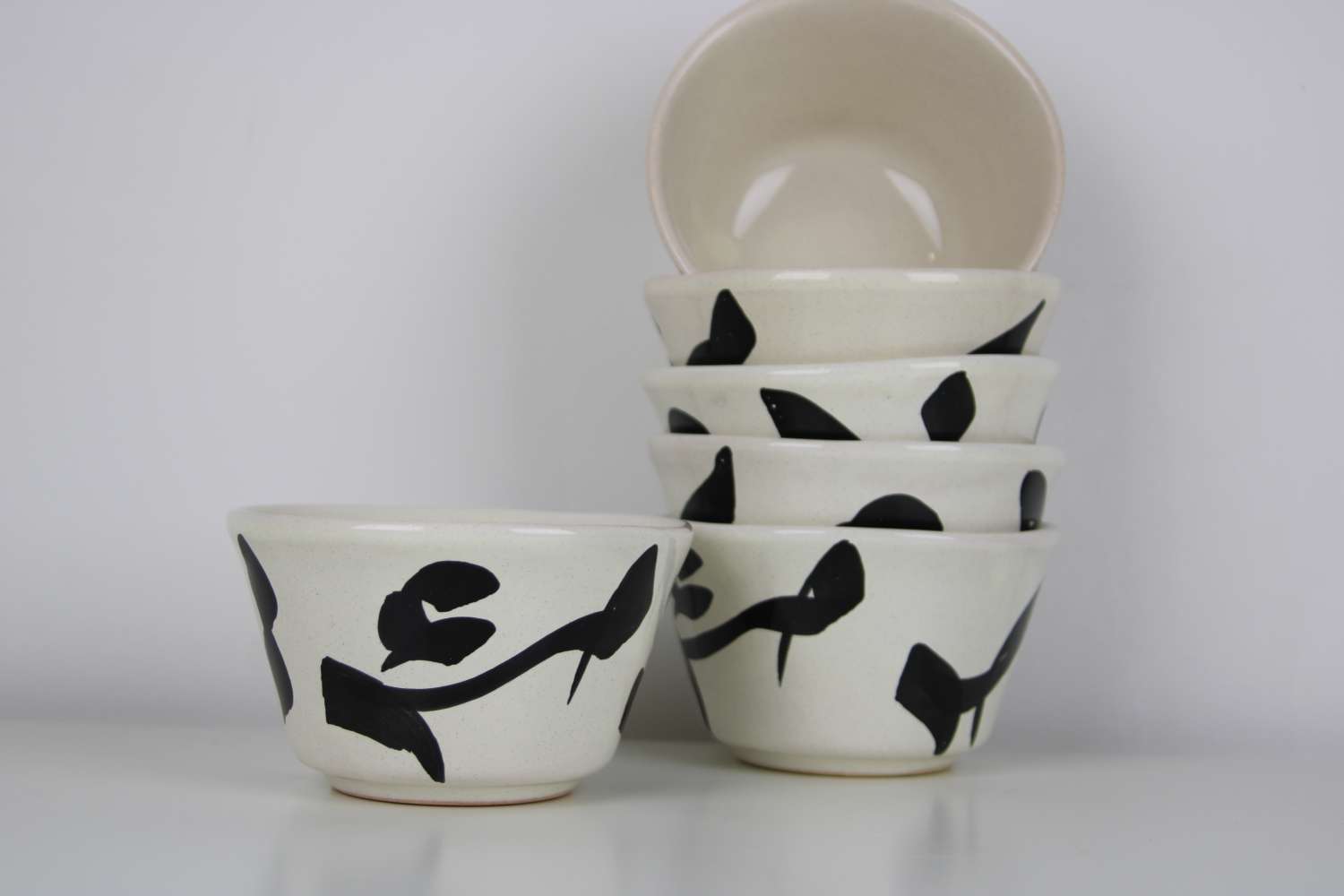 6 piece Bowl set Stoneware Ceramics Handmade Arabica 6 piece Bowl set Stoneware Ceramics Handmade Arabica