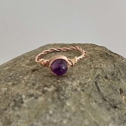 Amethyst Bracelet Gold