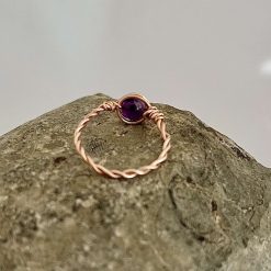 Amethyst ring 5