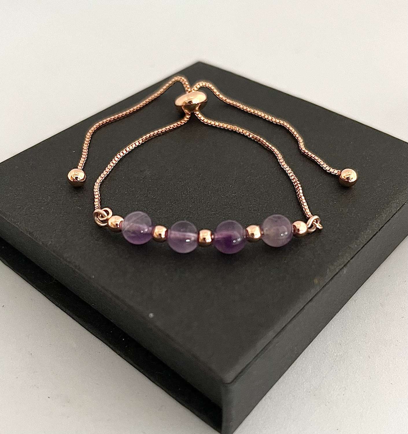 Amethyst Bracelet Gold Amethyst Bracelet Gold