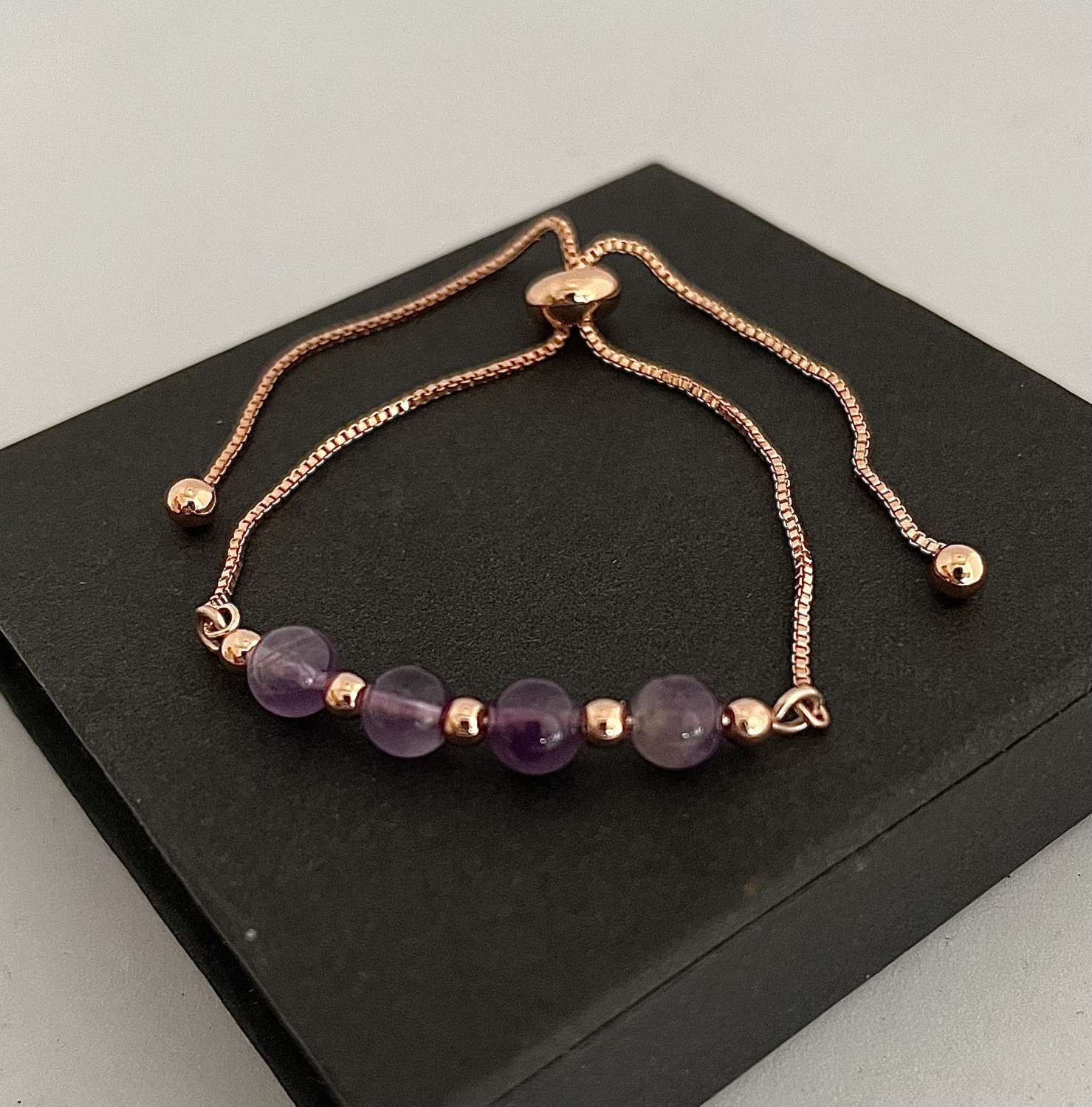Amethyst Bracelet Gold Amethyst Bracelet Gold