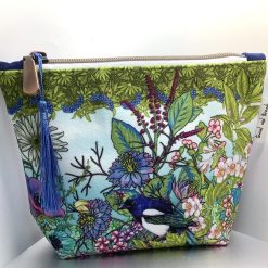 Atlas Zipper Case Sewing Theme Turquoise